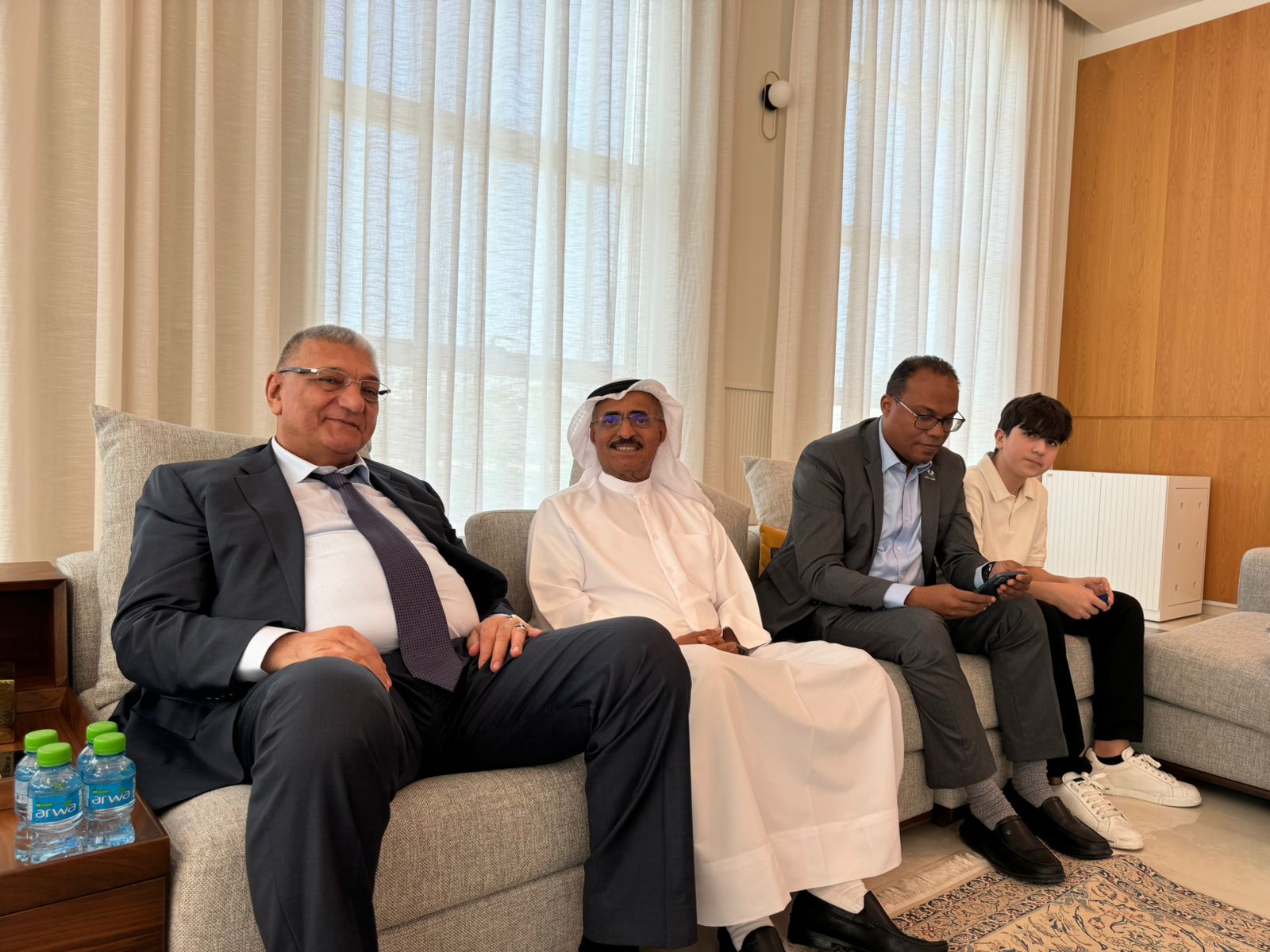 Araz Aliyev and Dr. Abdullah